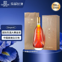 张裕(CHANGYU)可雅白兰地 桶藏6年VSOP 700ml*1瓶礼盒装