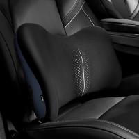 飞利浦 腰部按摩器 车载电动气囊按摩 腰靠久坐腰部支撑按摩仪靠垫 PPM3404B 天空蓝 / 台