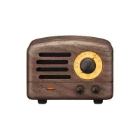 猫王收音机·小王子FM/蓝牙便携式音箱 MW-2胡桃木