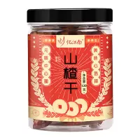 忆江南山楂干片无核泡水茶喝酸甜新鲜原味山楂矮塑罐120g