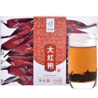 忆江南茶叶大红袍醇厚滑润一级大红袍塑盒100g