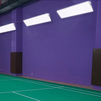 金象牙(JXY)led羽毛球馆专用灯防撞罩防炫壁球网球乒乓球馆体育馆照明单面LED灯