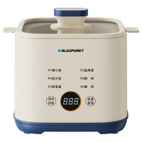 蓝宝(BLAUPUNKT)小型迷你煮蛋器电蒸蛋器 家用定时 预约多功能煮蛋器BP-ZD09