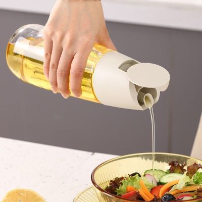 康宁玻璃不挂油厨房家用酱油瓶醋瓶料酒瓶油罐倒油神器700ml