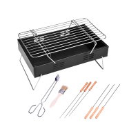 纵贯线户外烧烤炉家用野营折叠便携式烧烤炉KL-09