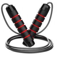 戎胜达 钢丝跳绳健身训练跳绳竞速跳绳 红色3米 9072