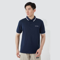 columbia哥伦比亚户外男子速干短袖T恤清爽透气POLO衫