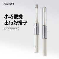 艾优Apiyoo成人声波电动牙刷MOX米兰白 IPX7级防水 自带收纳防尘盖三种模式无级变速