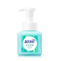 蓝月亮泡沫洗手液氨基酸抑菌 泡沫细腻滋润保湿(鲜果薄荷)255ml 泡泡