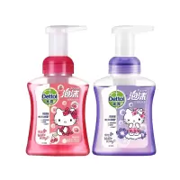 滴露(Dettol)泡沫抑菌儿童洗手液 高效抑菌99.9% 泡泡洗手液樱桃芬芳兰花 [樱桃+兰花]250ml*2