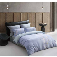 水星家纺全涤磨毛四件套—馨香蜜语+芬梦负离子抗菌四季被