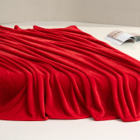 水星家纺DH满禧鸿福法兰绒毯