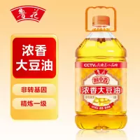鲁花 食用油 浓香大豆油非转基因5L