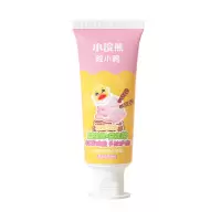 小浣熊胖小鸭益生菌益生元儿童口腔防蛀护齿草莓冰淇淋味牙膏70g*1支