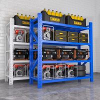 西昊(SIHOO)仓储货架置物架家用库房展示架加厚承库多功能储物架 蓝色-三层-主架 260kg/层150*60*200