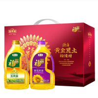 中粮福临门健康食用油礼盒1.8L*2*2