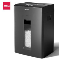 得力(deli)4级保密商用办公碎纸机 带钉碎纸 单次8张 10分钟连碎 23L GA311 单位:台