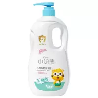 小浣熊儿童沐浴露儿童净爽沐浴乳宝宝沐浴露萌果牛奶沐浴露1l