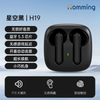 homming H19-蓝牙耳机-星空黑