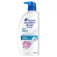 海飞丝洗发水海洋清新750g持久去屑清爽控油滋养