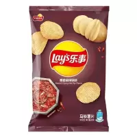 乐事薯片多口味休闲零食小吃办公室休闲零食 麻辣香锅味40g*10袋