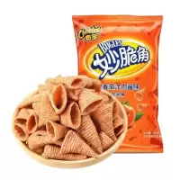 乐事奇多妙脆角65g*3袋休闲膨化童年尖角脆小零食 浓番茄汁肉酱味