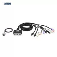宏正 ATEN KVM多电脑切换器2口 CS692