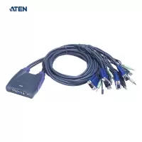 宏正 ATEN KVM多电脑切换器 4口 CS64U
