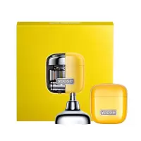 有色(yoose)电动剃须刀便携款鼻毛修剪器刮胡刀二合一 情人节礼物送男友老公胡须刀 国家补贴 D1-T 竞速黄