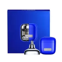 有色(yoose)电动剃须刀便携款鼻毛修剪器刮胡刀二合一 情人节礼物送男友老公胡须刀 国家补贴 D1-T 克莱因蓝