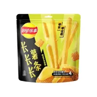 乐事长长长薯条72g*3袋香菜蜂蜜芥末原切马铃薯条 蜂蜜芥末味