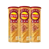 乐事薯片104克*6罐装小吃系列酱香饼梅干菜饼葱油饼 酱香饼味