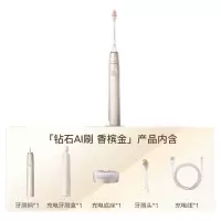 飞利浦(PHILIPS)HX9996/11钻石Ai电动牙刷电动牙刷(单位:个)香槟金