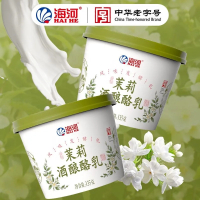 海河酸奶玫瑰酒酿酪乳135g*6杯酸奶茉莉桂花三味混合