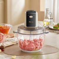 小熊(Bear)绞肉机家用 绞馅机碎肉机电动多功能料理搅拌打肉机饺子肉馅打蒜蓉神器搅肉机 三档粗中细可调 2.5升双刀头