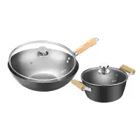 EKCO EK-JZT203ZX/KZ 极之铁二件套32CM炒锅+22CM汤锅(单位:套)