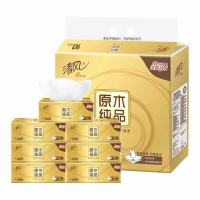 清风原木金装3层18包100抽一提+清风原木3层18包迷你一条(组)