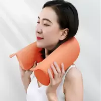 墨斗鱼 记忆棉龙骨枕-橙色2249