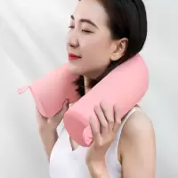 墨斗鱼 记忆棉龙骨枕-粉色2256