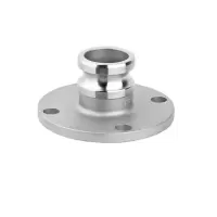 金具 板把式快速接头 F型带法兰 DN100mm 316不锈钢