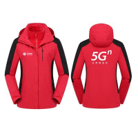 标准冲锋衣CFY-01三合一可拆卸两件套防风防水保暖羽绒内胆冲锋衣