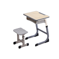 锦北 学校高中小学生课桌椅ABS加厚教室课桌椅培训补习椅子 款式五