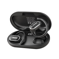 纽曼(Newmine) LY12PLUS 骨传导概念蓝牙耳机挂耳式真无线开放式不入耳降噪耳机(单位:副)黑色