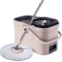 大卫拖把桶通用一拖免手洗甩干家用旋转懒人拖净拖布墩布 D15