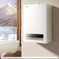 东芝L1GB26-TC2Ⅰ 强制平衡式燃气采暖热水炉 天然气12T 极地白(哑光)