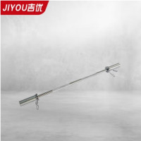 吉优 JY-F9014 杠铃杆1.2米大孔直杆奥杆健身房举重杆深蹲杆卧推杆