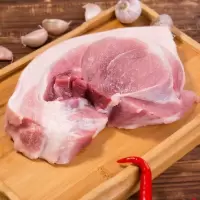 程岭六白黑猪.有机后腿肉500g