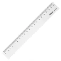 得力6230直尺30cm6把