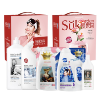 蔬果园家庭清洁洗护礼盒 蔬果园家清五件套礼盒2.8kg