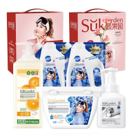 蔬果园家庭清洁洗护礼盒 蔬果园蓝风铃五件套礼盒3.2KG